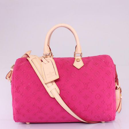 Monogramma di Louis Vuitton Speedy 35 M40830 Peach Pietra