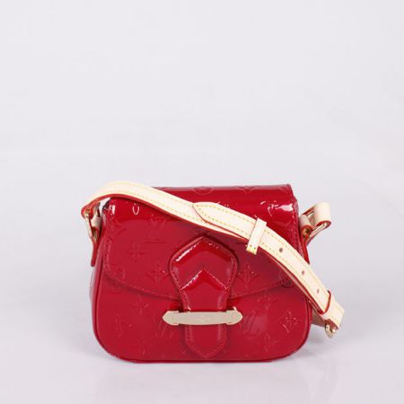 Louis Vuitton Monogram Vernis BELLFLOWER GM M91708 Red