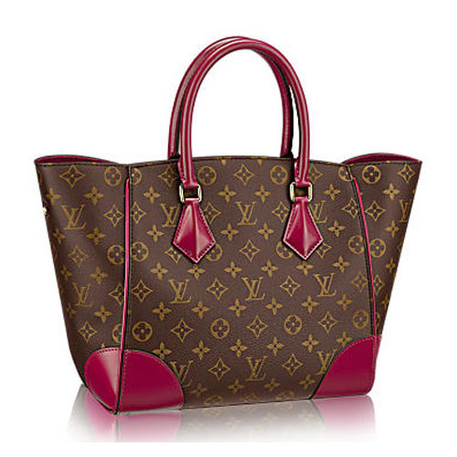 Louis Vuitton Monogram Canvas Phenix patinata MM Fucsia M41541