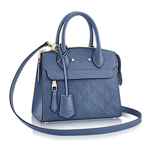 Louis Vuitton Monogram Empreinte Pont Neuf M41746 Mini Denim