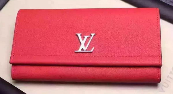 Louis Vuitton LOCKME II Wallet M62350 Red