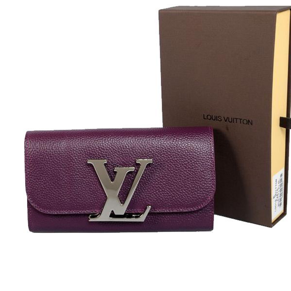 Louis Vuitton M58176 Purple Vivienne LV Long Wallet