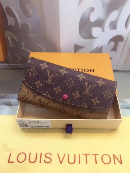 Louis Vuitton Monogram Canvas Emilie Wallet M60136 Rose