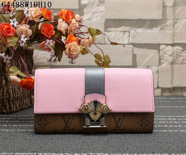 Louis Vuitton Monogram Reverse Canvas SARAH WALLET M64488 Pink