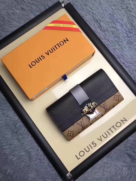 Louis Vuitton Monogram Reverse Canvas SARAH WALLET M64488