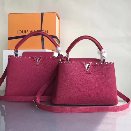 Louis Vuitton Original Leather CAPUCINES BB M54419 Rose