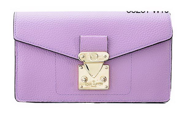 Louis Vuitton Veau Cachemire Leather Dauphine Wallet M58251 Lavender