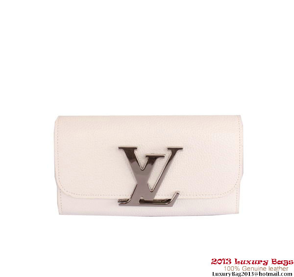 Louis Vuitton Vivienne LV Long Wallet M58177 White