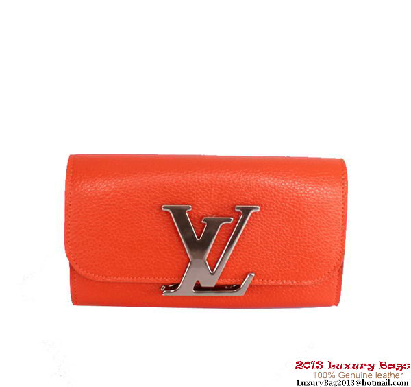 Louis Vuitton Vivienne LV Long Wallet M58178 Orange