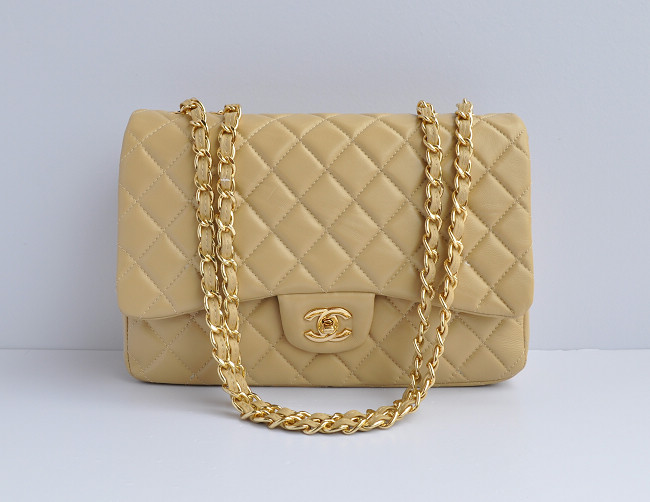 28600 Albicocca Montone Chanel In Metallo Oro