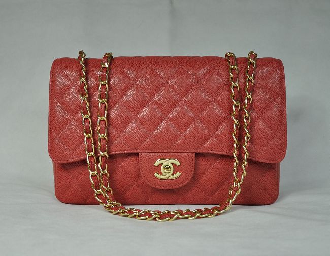 28600 Caviale Rosso Chanel In Metallo Oro
