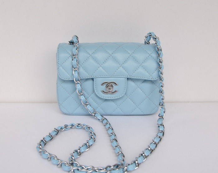 Chanel 1115 Blu E Argento Pecore