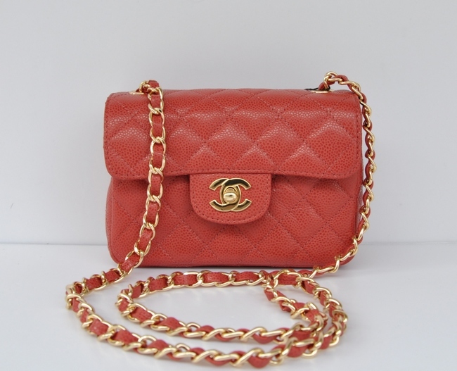 Chanel 1115 Rosso Caviale Chicco Oro