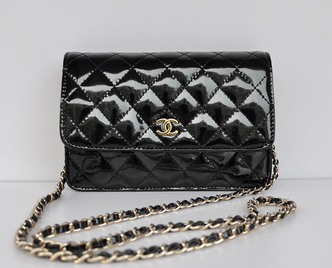 Chanel 33814 Nero Oro Chiaro