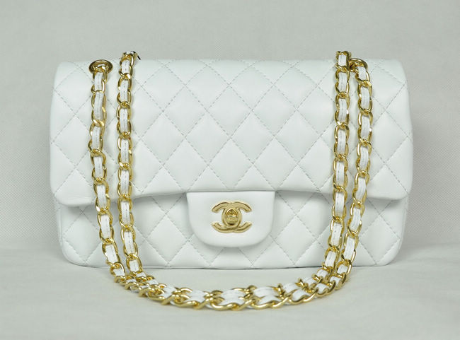 Chanel 1112 Pecora Bianca Catena Oro