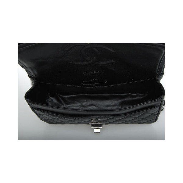 Chanel A40508 Black Flap Borse In Pelle Con I Campi Mini 2