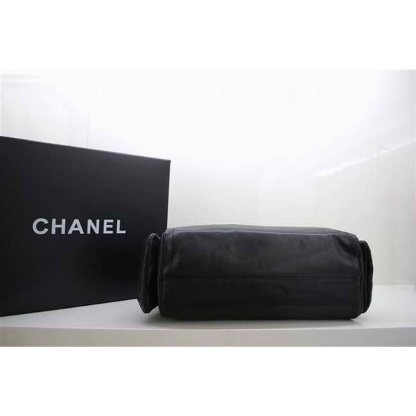 Borse Chanel A47977 Bowling In Pelle Nera