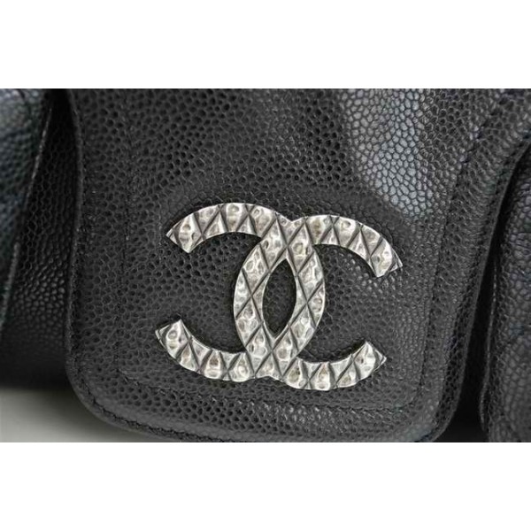 Chanel Borse In Pelle Nero 2010 Miss Gran