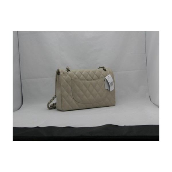 Borse Chanel A01112 Black Classic Flap Agnello Con Silver Hw