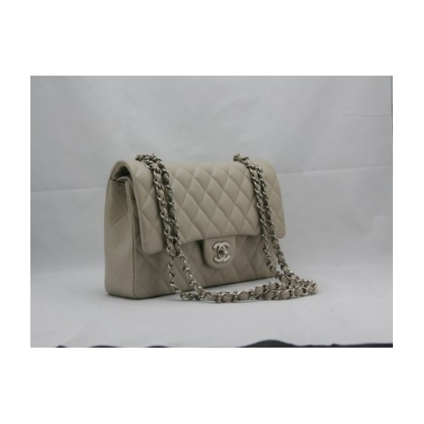 Borse Chanel A01112 Black Classic Flap Agnello Con Silver Hw