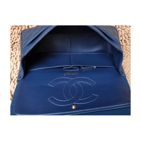 Borse Chanel A37587 Flap In Pelle Di Vitello Nero Con Oro Hw