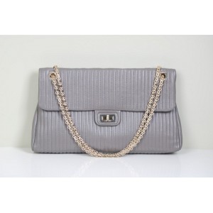 Borse Chanel A50290 Agnello Grigio Con Oro Hw