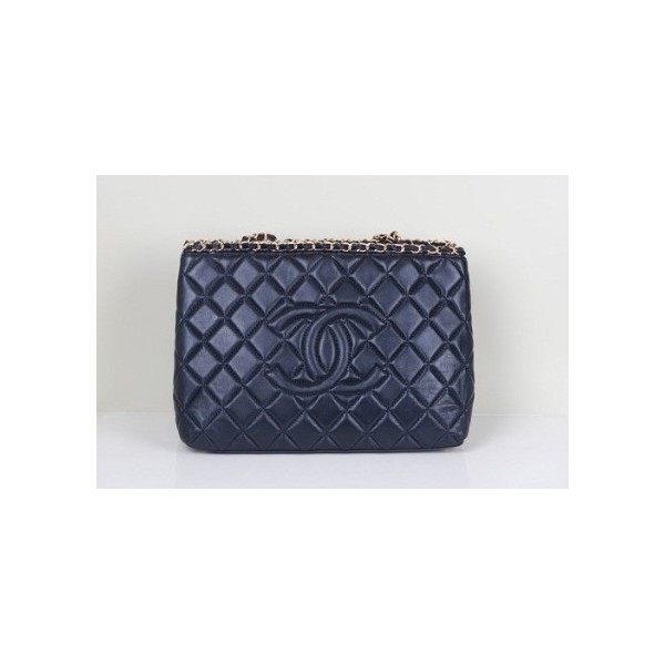 Borse Chanel A50495 Agnello Nero Con Oro Hw Imprese