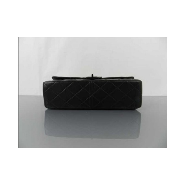 Borse Chanel A65071 Black Classic Flap Agnello