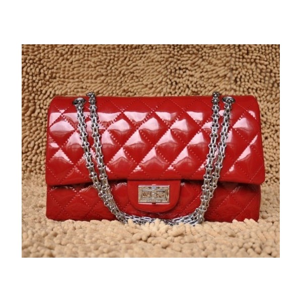 Borse Chanel Flap A30227 In Vernice Rossa Con Shw