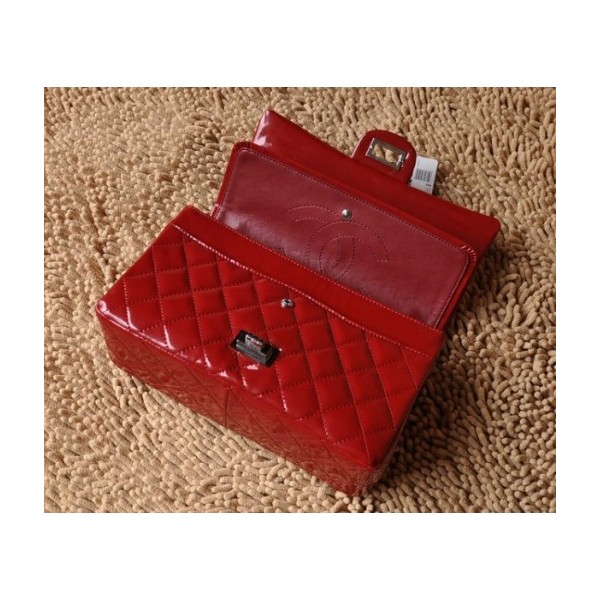 Borse Chanel Flap A30227 In Vernice Rossa Con Shw