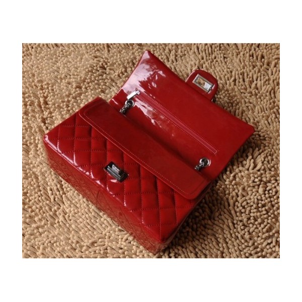 Borse Chanel Flap A30227 In Vernice Rossa Con Shw