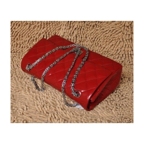 Borse Chanel Flap A30227 In Vernice Rossa Con Shw