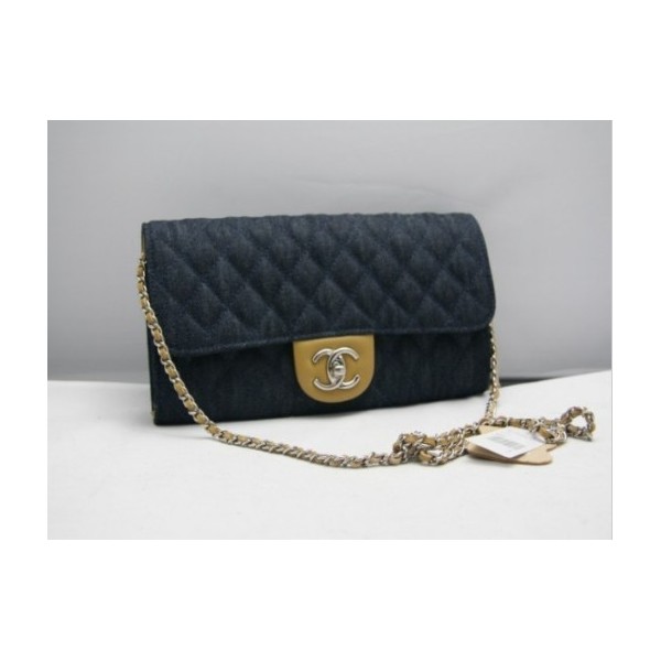 Chanel 2011 Nuovo Spalla Denim Borsa Trapuntata