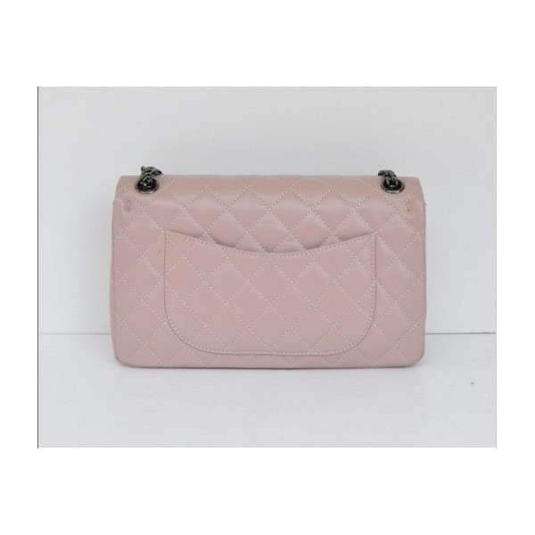 Chanel A30226 Rosa Chiaro Vitello Flap Bag In Pelle Con Una Pist