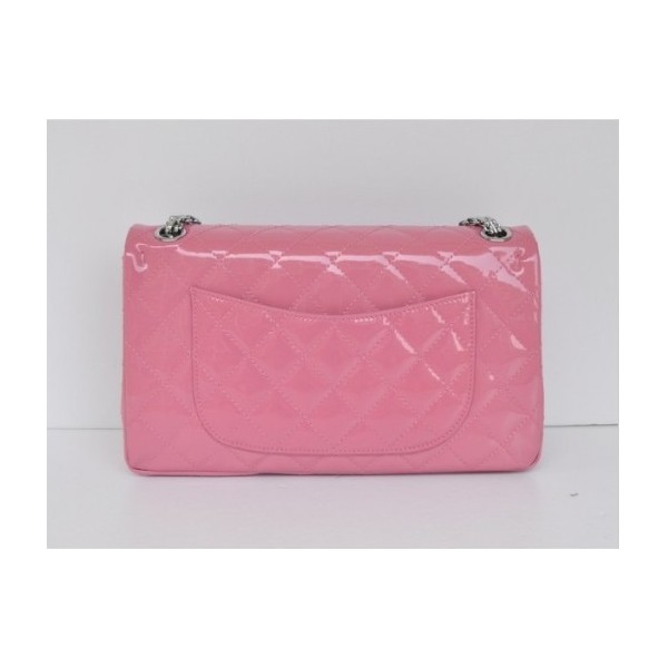 Chanel A30226 Brevetti Flap Borse In Pelle Di Pesca Con Silver H