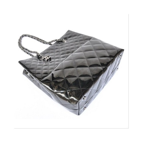 Chanel A49271 Grande Bag In Vernice Nera