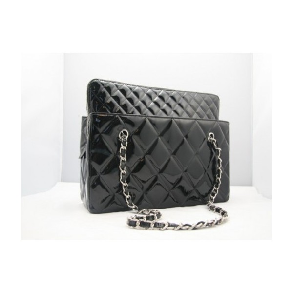 Chanel A49274 Camera Case In Vernice Nera