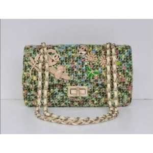 Chanel A49464 Borse Classic Flap In Tweed Con Fantasy Gioi