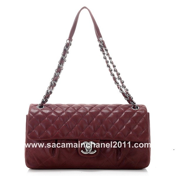 Chanel A50474 Classic In Pelle Trapuntata Flap Bag Iridescente