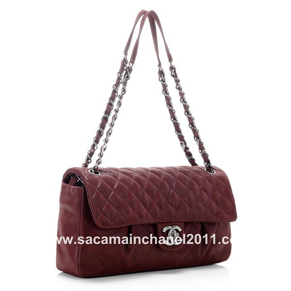 Chanel A50474 Classic In Pelle Trapuntata Flap Bag Iridescente