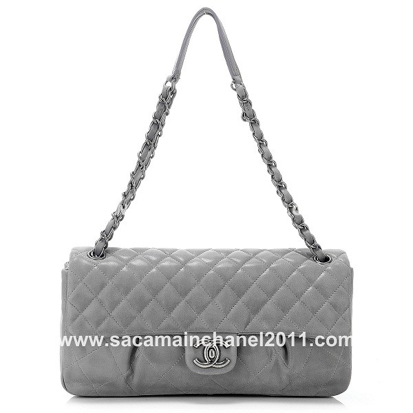 Chanel A50474 Classic In Pelle Trapuntata Flap Bag Iridescente