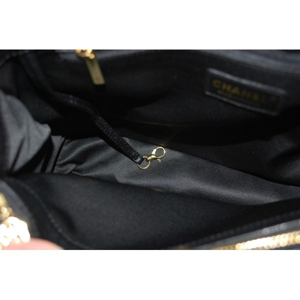 Chanel A50995 Nero Caviar Shopping Borse In Pelle Con Ghw Gst