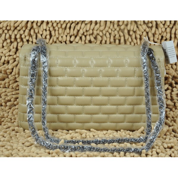 Chanel Quilted Bag 2011 Agnello Flap Albicocca Con Guncolor Hw