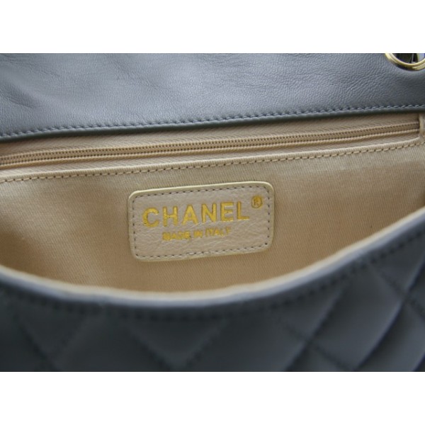 Giorno Di San Valentino Chanel 2011 Flap Borse Agnello Grigio Co