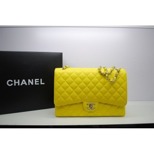 2012 Chanel Caviar Borse Maxi Fettine Di Limone Con Shw