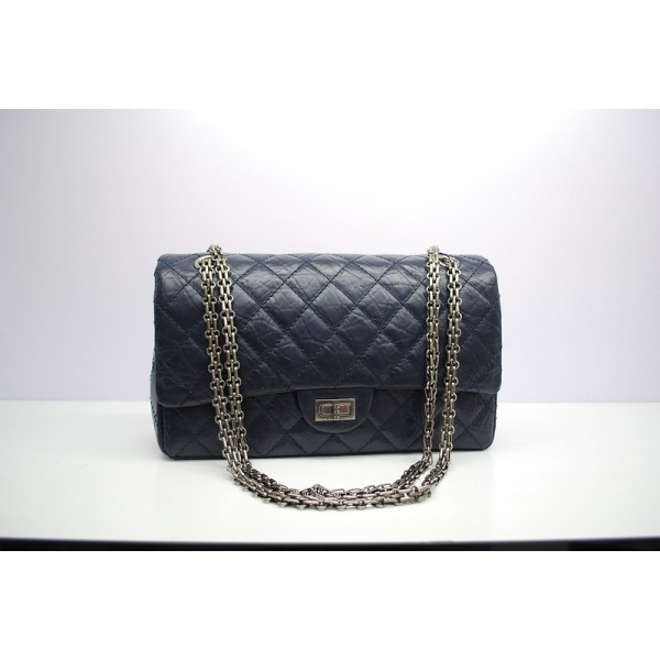 2012 Borse Chanel Blue Elephant Vene Patta In Pelle