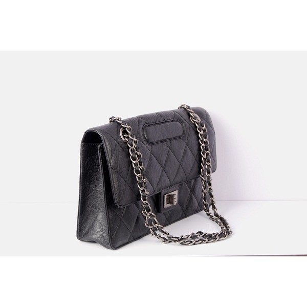 A66738 Chanel Quilted Flap Borse Pelle Di Vacchetta