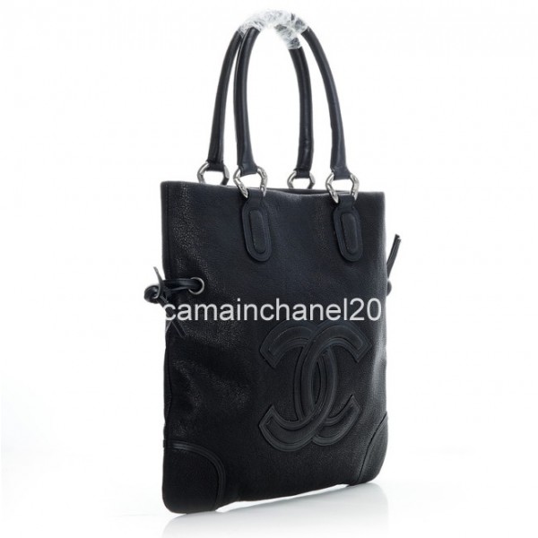 Borse Chanel 2012 In Pelle Di Vitello Nero Con Argento Hw Vecchi