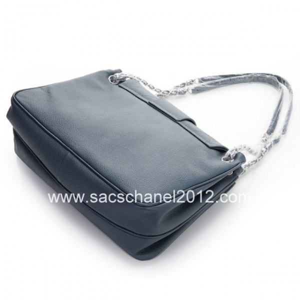 Borse Chanel 2012 In Pelle Grigio Scuro Caviar Con Silver Mademo