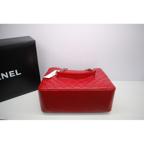 Borse Chanel A50995 Classic Red Caviar Gst Commerciale Con Ecs